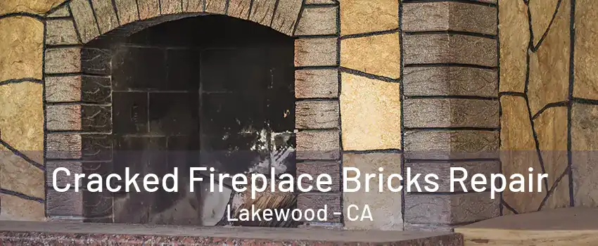 Cracked Fireplace Bricks Repair Lakewood - CA