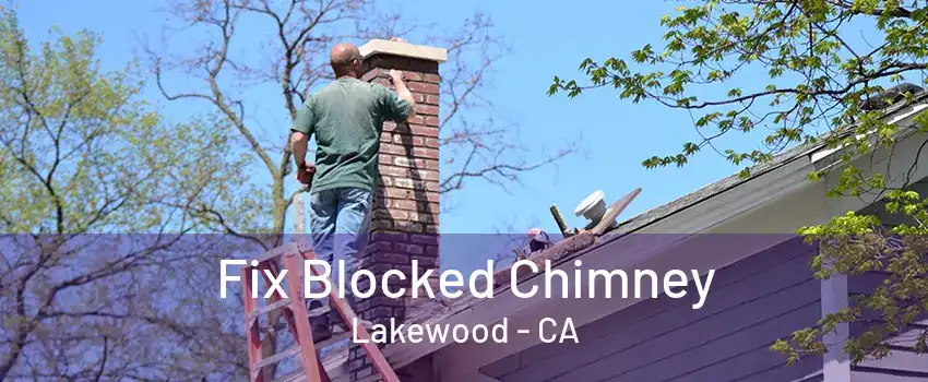 Fix Blocked Chimney Lakewood - CA