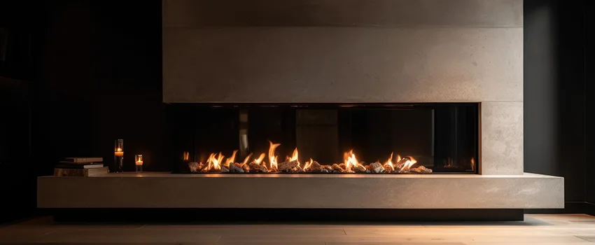 Gas Fireplace Ember Bed Design Services in Lakewood, California