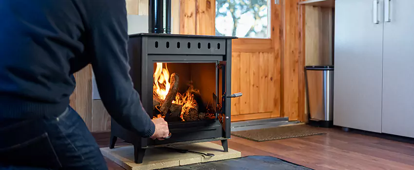 Open Hearth Wood Fireplace Installation in Lakewood, CA